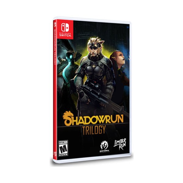 Shadowrun Trilogy  SWITCH  US  Limited Run -   - (Nintendo Switch / Rollenspiel)