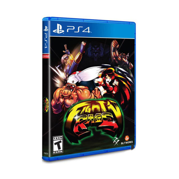 Fight N Rage  PS-4  US  Limited Run -   - (SONY® PS4 / Beatem Up)