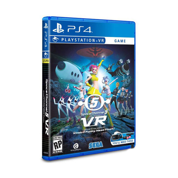 VR Space Channel 5  PS-4  US  Limited Run -   - (SONY® PS4 / Musik)