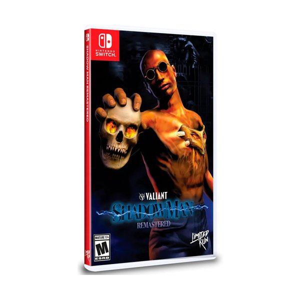 Shadow Man Remastered  SWITCH  US  Limited Run -   - (Nintendo Switch / Action/Adventure)