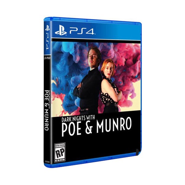 Dark Nights With Poe and Munro  PS-4  UK  Limited Run -   - (SONY® PS4 / Adventure)