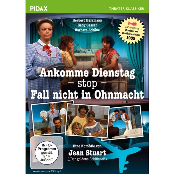 Ankomme Dienstag - stop - Fall nicht in Ohnmacht - Pidax Film  - (DVD Video / TV-Serie)