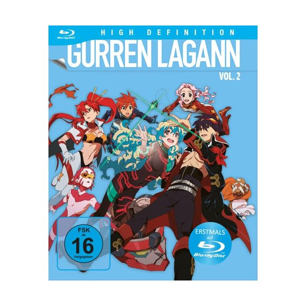 Gurren Lagann Vol. 2 (Blu-ray) -   - (Blu-ray Video / Anime)