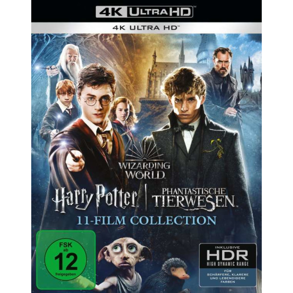 Wizarding World (Harry Potter & Phantastische Tierwesen) (11-Film Collection) (Ultra HD Blu-ray) - Universal Pictures  - (Ultra HD Blu-ray / Sonstige / unsortiert)