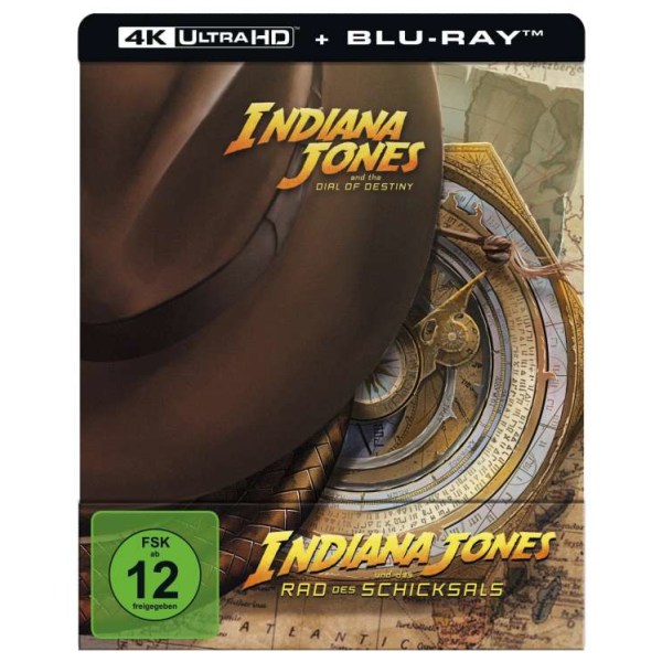 Indiana Jones und das Rad des Schicksals (Ultra HD Blu-ray & Blu-ray im Steelbook) -   - (Ultra HD Blu-ray / Sonstige / unsortiert)