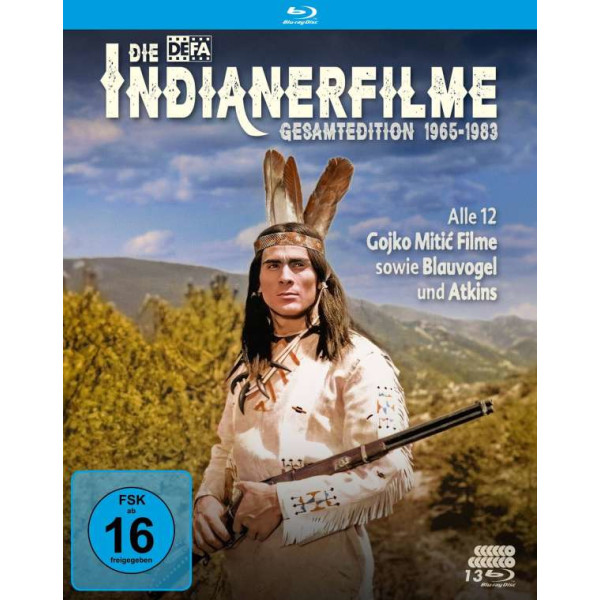 Die DEFA-Indianerfilme (Gesamtedition) (Blu-ray) -   - (Blu-ray Video / Sonstige / unsortiert)