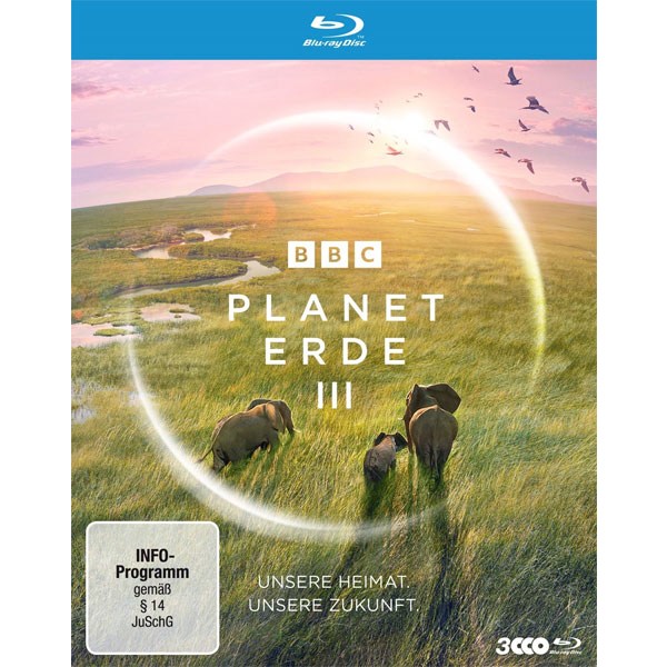 Planet Erde III  BBC (BR) 3Disc  Unsere Erde III -   - (Blu-ray Video / Dokumentation)