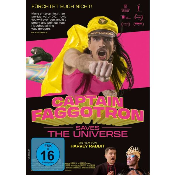 Captain Faggotron Saves the Universe (DVD)  Min: 77/DD5.1/WS  - ALIVE AG  - (DVD Video / Komödie)