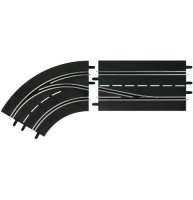 Carrera - Digital 124 Lane Change Curve Left in to Out -...