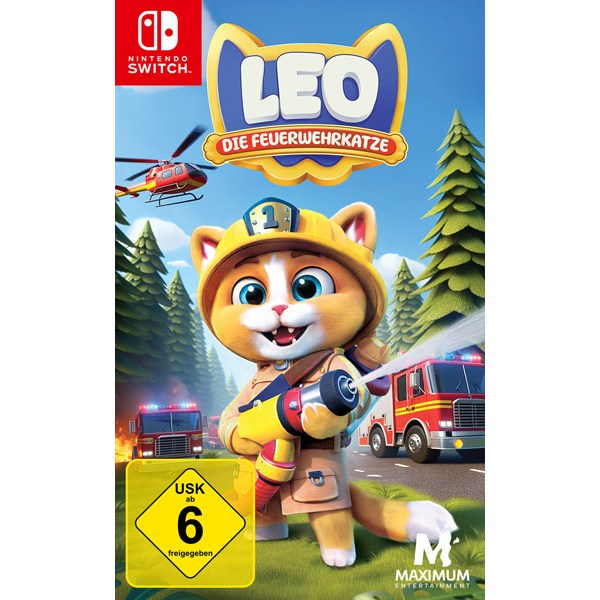 Leo die Feuerwehrkatze  SWITCH  - Astragon  - (Nintendo Switch / Family)