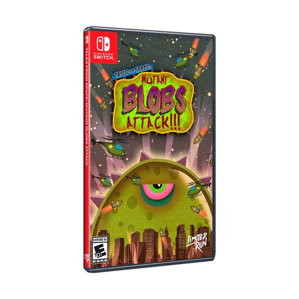 Tales From Space Mutant Blobs Attack  SWITCH  US  Limited Run - Diverse  - (Nintendo Switch / Action)