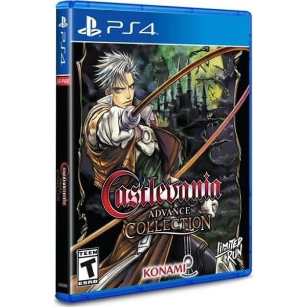 Castlevania Advance Coll.  PS-4  US Circle Cover  Limited Run Circle of the Moon Cover - Diverse  - (SONY® PS4 / Action)