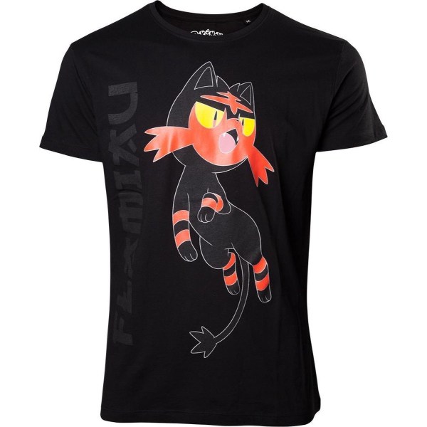 Pokémon - Sun & Moon Litten T-shirt - Difuzed TS130900POK - (T-shirts and Tops / Short Sleeved T-shirts)