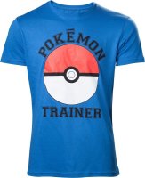 Pokémon - Pokemon Trainer T-Shirt Blau - Difuzed...