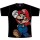 Nintendo Schwarzes Super Mario T-Shirt - Super Mario TS022630NTN - (T-shirts and Tops / Short Sleeved T-shirts)