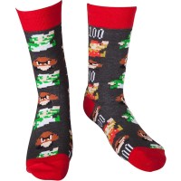 Nintendo – Mario Pixel Art Socks - Difuzed...