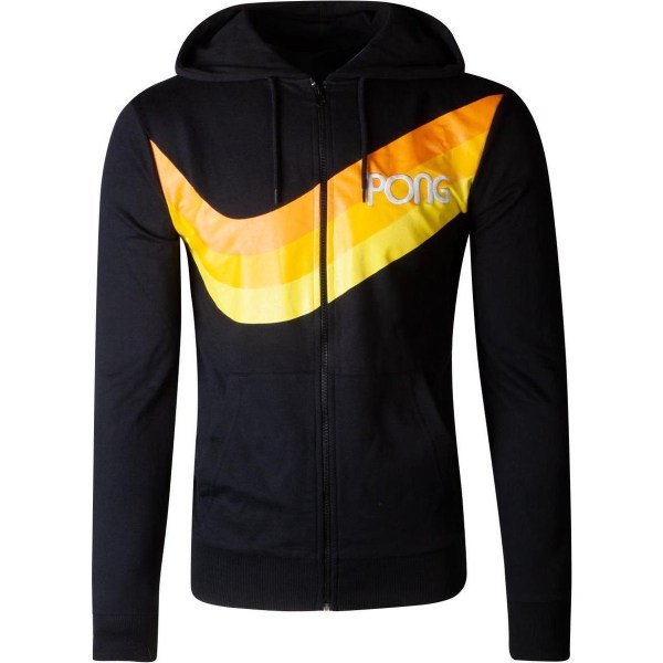 Pong – Wave Stripe Herren-Hoodie mit Reißverschluss - Gears of War 5 HD548213ATA - (Sweaters / Kapuzenpullover)