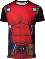 Deadpool - Sublimation Deadpools Anzug-T-Shirt - Difuzed...
