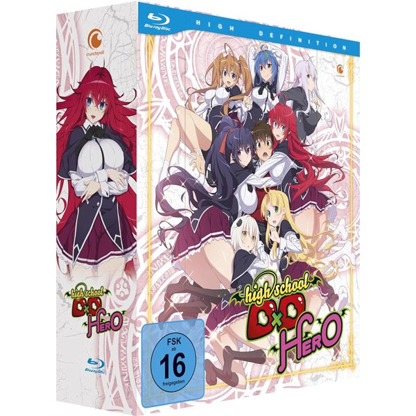 Highschool DxD - Staffel 4 GA (BR)  Gesamtausgabe, 4Disc - AV-Vision  - (Blu-ray Video / Anime)