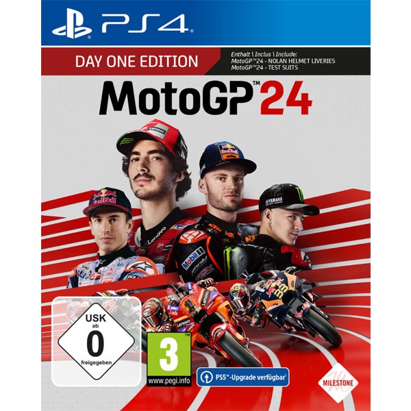 Moto GP 24  PS-4  D1 - Milestone  - (SONY® PS4 / Rennspiel)