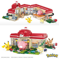 Mattel - Pokemon Building Set Mega Construx Forest -...