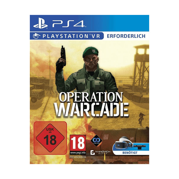 VR Operation Warcade  PS-4  - THQ Nordic  - (SONY® PS4 / Shooter)