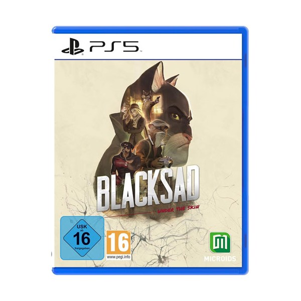 Blacksad Under the Skin  PS-5 - Astragon  - (SONY® PS5 / Action/Adventure)