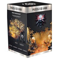 The Witcher Premium Puzzle Playing Gwent (1000 Teile)