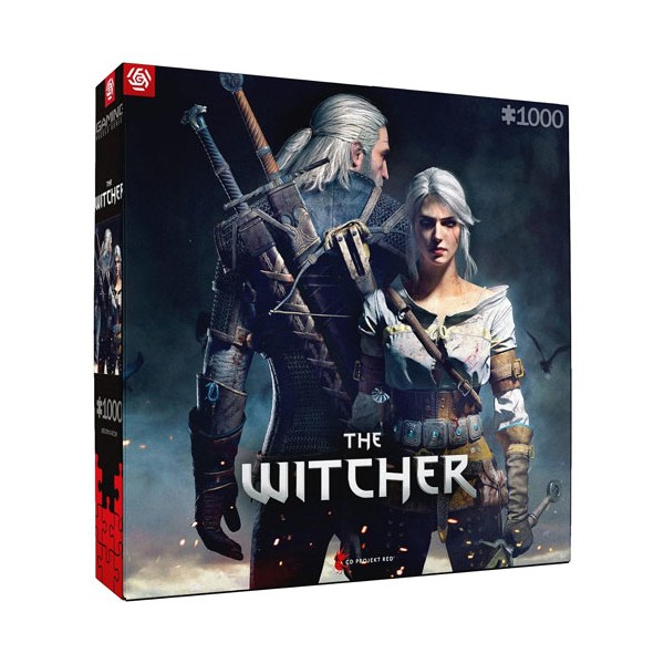 The Witcher Gaming Puzzle Geralt & Ciri (1000 pieces)