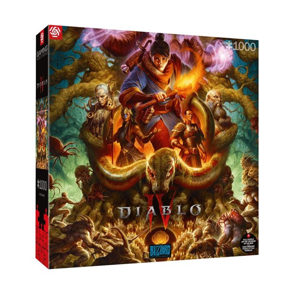 Diablo IV Gaming Puzzle Horadrim (1000 pieces)