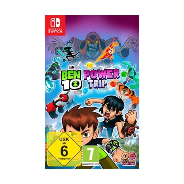 Ben 10: Power Trip!  SWITCH  - Diverse  - (Nintendo Switch / Adventure)