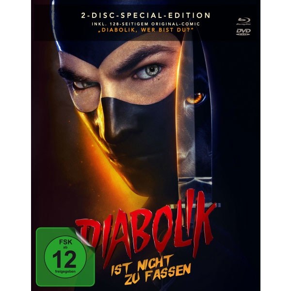 Diabolik ist nicht zu fassen (BR+DVD) SE mit Comic Min: 128/DD5.1/WS  Teil 3  - Koch Media  - (Blu-ray Video / Action)