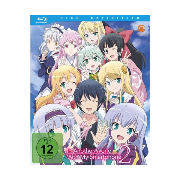 In Another World With My Smartphone - GA #2 (BR)  Gesamtausgabe - Staffel #2, 2Disc - AV-Vision  - (Blu-ray Video / Anime)