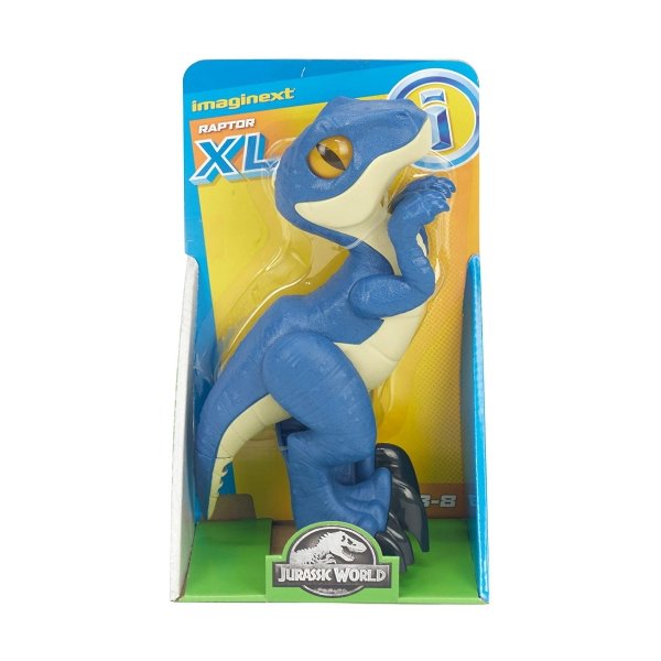 Fisher-Price - Imaginext Jurassic World Raptor XL / from Assort - Fisher-Price  - (Spielwaren / Action Figure)