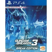 Gundam Breaker 3  PS-4  Break Ed.  ASIA  Ingame...