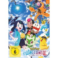 Pokemon Horizonte - Volume 1 (DVD) 2DVDs  Min: 300/DD/WS...