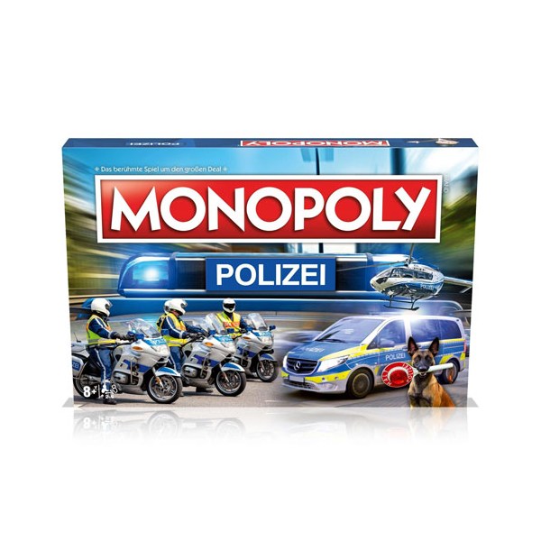 Merc  Monopoly - Polizei 2.0  Brettspiel - Diverse  - (Spielwaren / Merch Brett-/Kartenspiele, Puzzle)