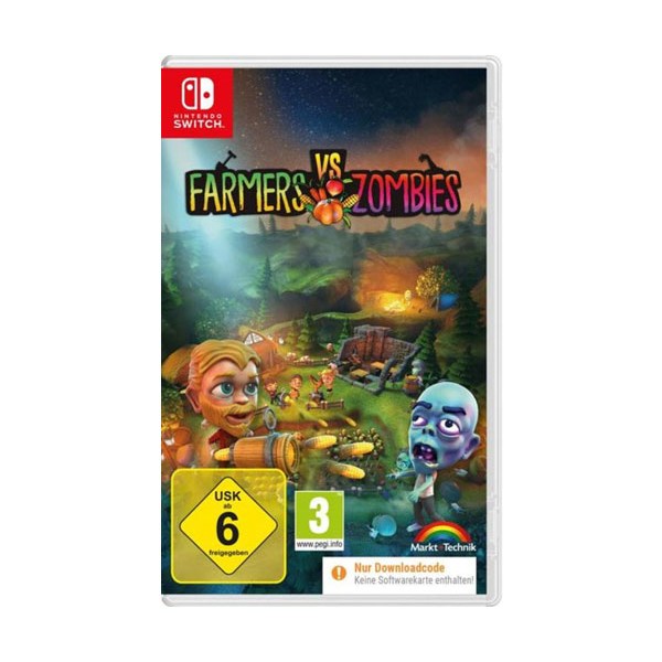 Farmers vs. Zombies  Switch  multilingual  CIAB - Diverse  - (Nintendo Switch / Simulation)