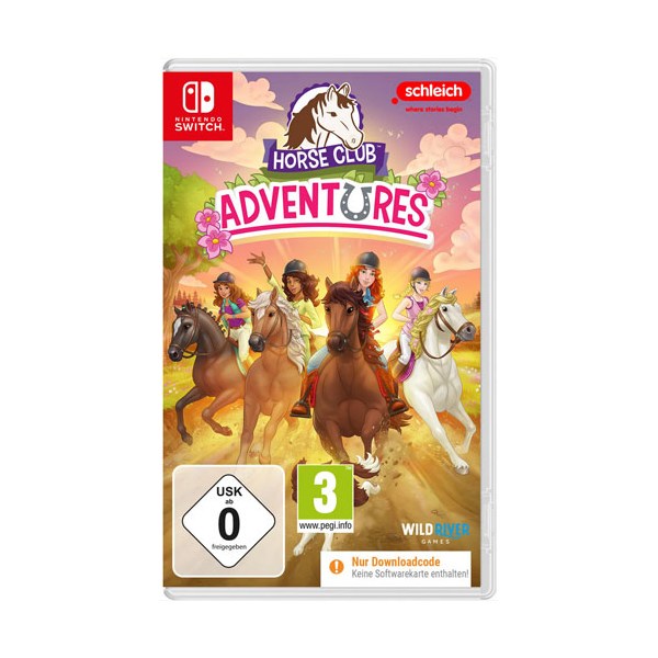 Horse Club Adventures  Switch  multilingual  CIAB - Ubi Soft  - (Nintendo Switch / Adventure)