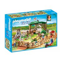 Playmobil 6635 - Childrens Petting Zoo Building Kit -...