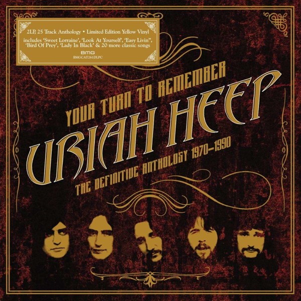 Uriah Heep: The Definitive Anthology 1970-1990 (Limited Edition) (Yellow Vinyl) -   - (LP / T)