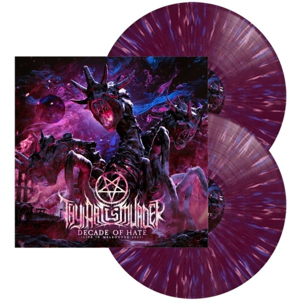 Thy Art Is Murder: Decade Of Hate (Live In Melbourne 2023) (Limited Edition) (Purple W/ Blue & Pink Splatter Vinyl)