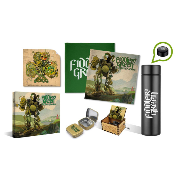 Fiddlers Green: The Green Machine (Limited Fanbox) -   - (CD / T)