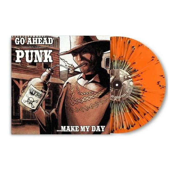 Various Artists: Go Ahead Punk...Make My Day (RSD) (Limited Edition) (Orange Splatter Vinyl) -   - (LP / G)