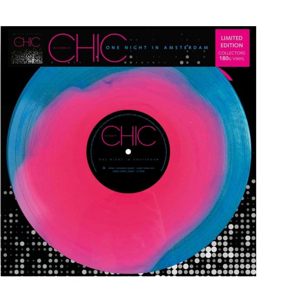 Chic: One Night In Amsterdam (180g) (Limited Numbered Edition) (Blue/Pink Color In Color Vinyl)