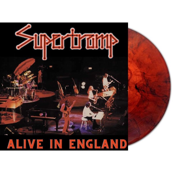 Supertramp: Alive In England (180g) (Limited Edition) (Red Marbled Vinyl)