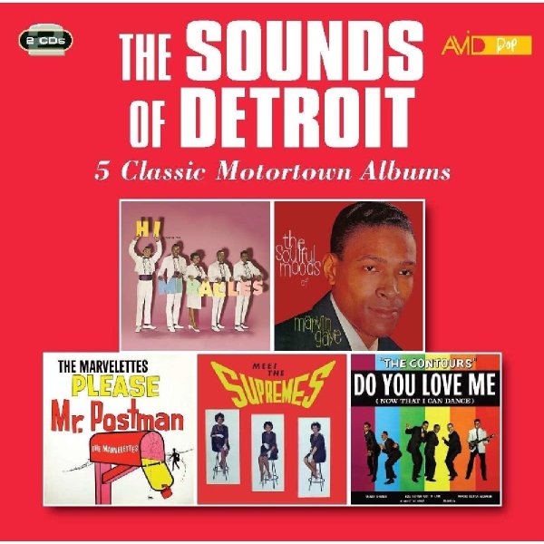 Various Artists: The Sounds Of Detroit: 5 Classic Motown Albums