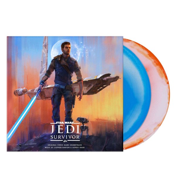 Stephen Barton & Gordy Haab: Star Wars Jedi: Survivor (Original Video Game Soundtrack) (Limited Edition) (Blue White & Red White Vinyl)