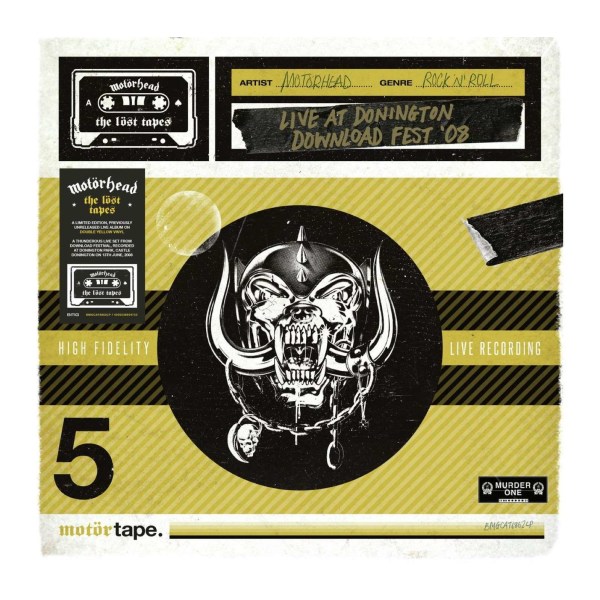 Motörhead: The Löst Tapes, Vol. 5 (Live At Donington, 2008) (Limited Edition) (Yellow Vinyl)