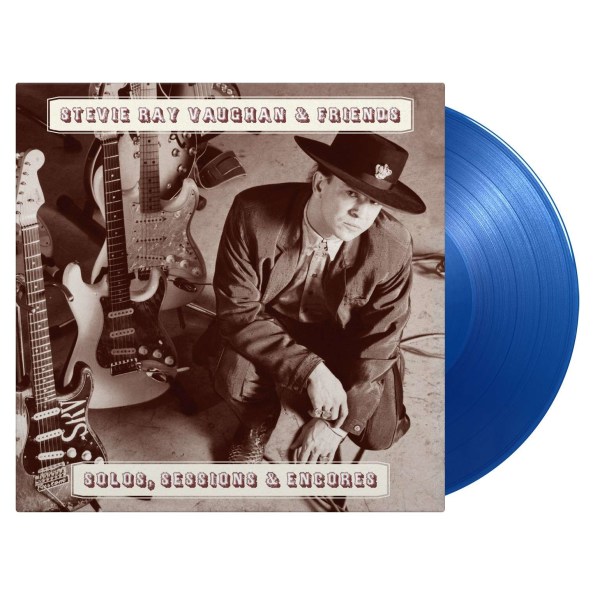 Stevie Ray Vaughan: Solos, Sessions & Encores (180g) (Limited Numbered Edition) (Translucent Blue Vinyl)